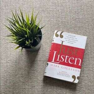Just Listen Book by Mark Goulston